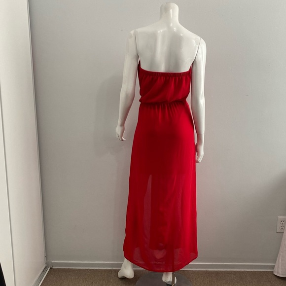 Bright Red New Look Dress Size L (L) - Picture 3 of 3